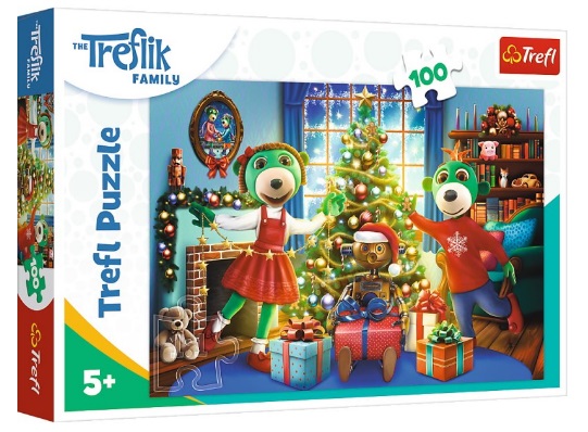 Пазлы 100 The Treflik Family Зимние Трефлики