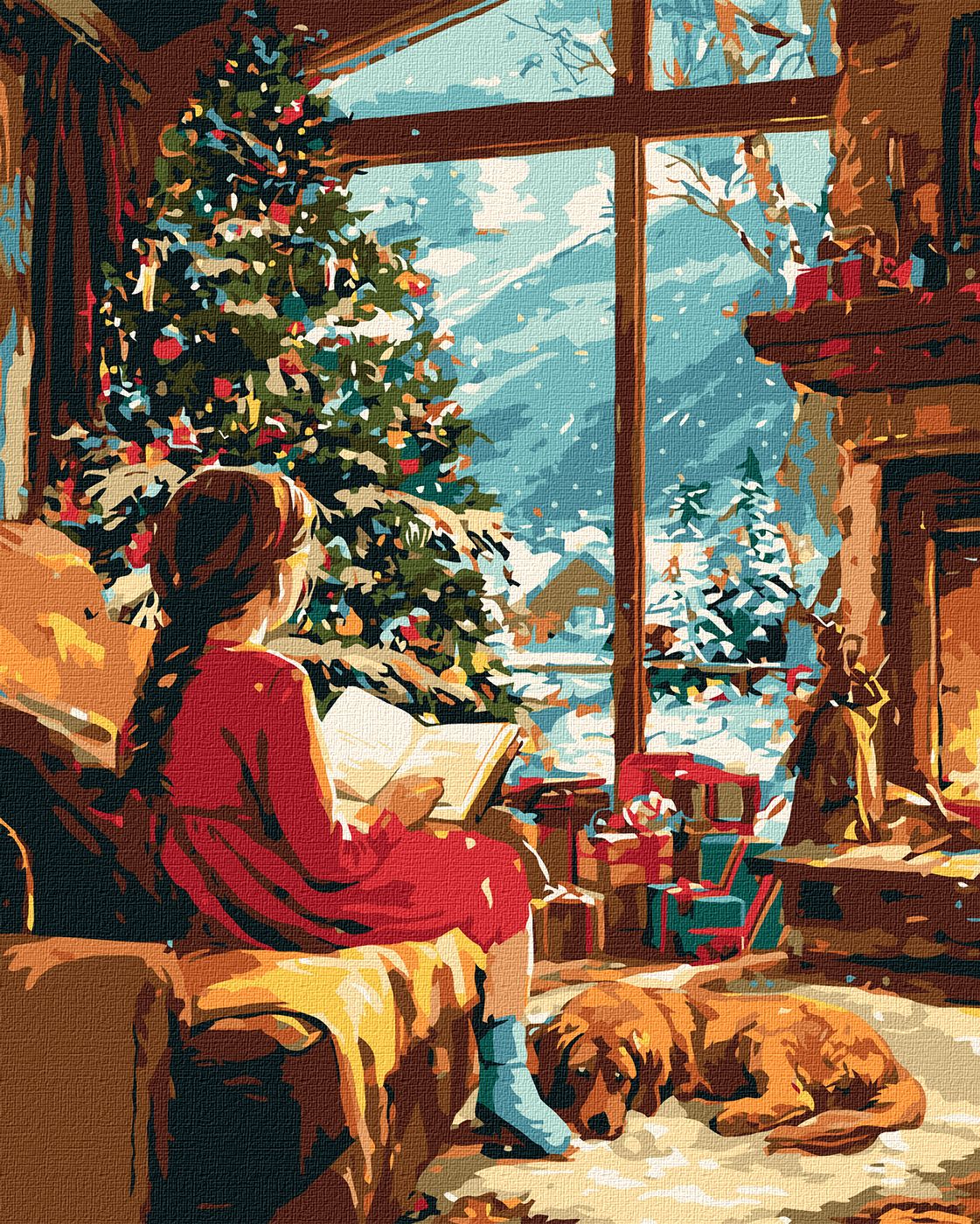 Картина по номерам 40х50см В ожидании чуда