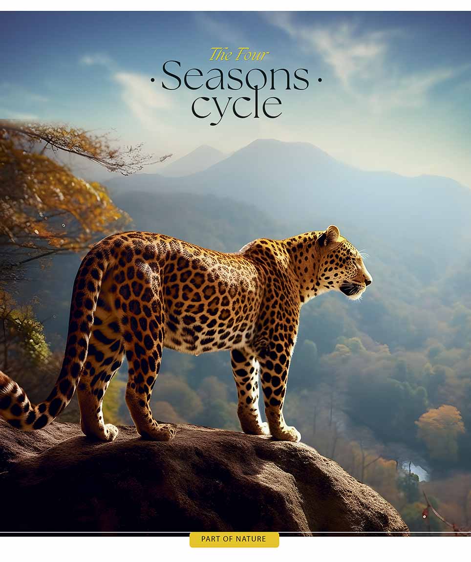 Тетрадь 48 л клетка УФ лак 3403 Seasons 2025 уни