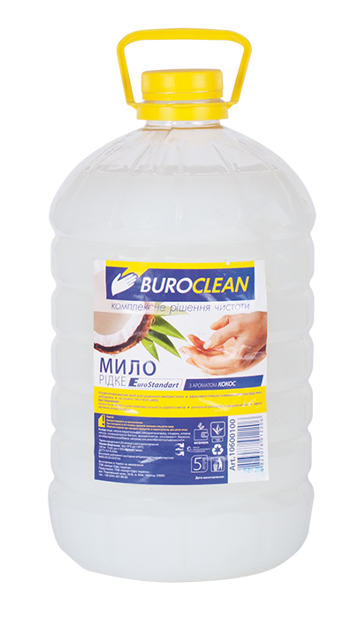 Мыло жидкое  BuroClean EuroStandart 5 л, кокос