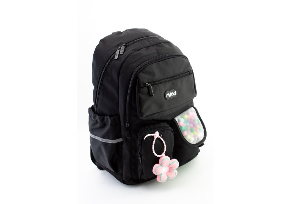 Рюкзак шкільний Maxi 18 (90187-black)