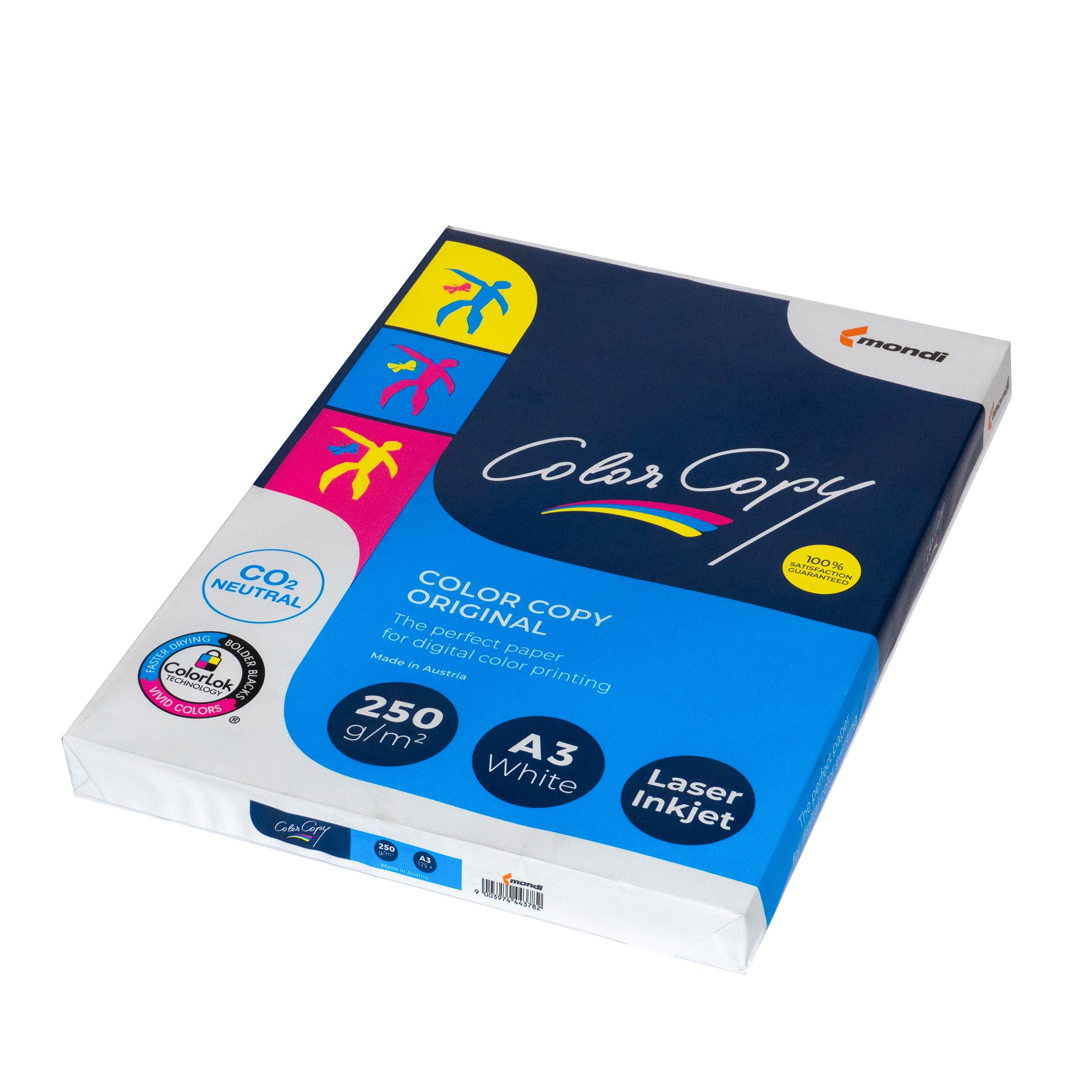 Папір для лазерного та струменевого друку А3 Color Copy 250 г/м2 125 арк