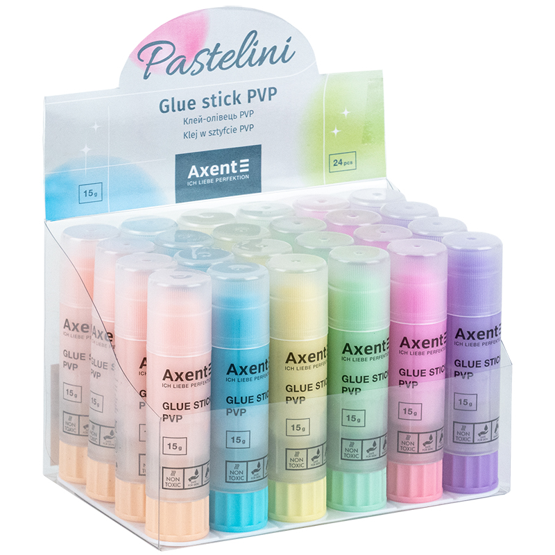 Клей-олівець PVP Axent 15 г