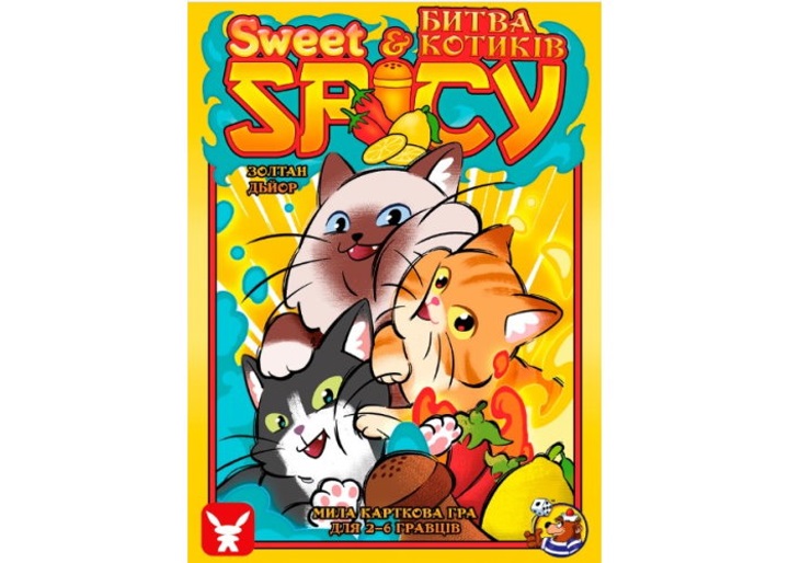 Гра настільна Sweet & Spicy. Битва котиків