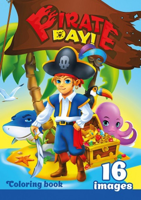 Розмальовка День пірата