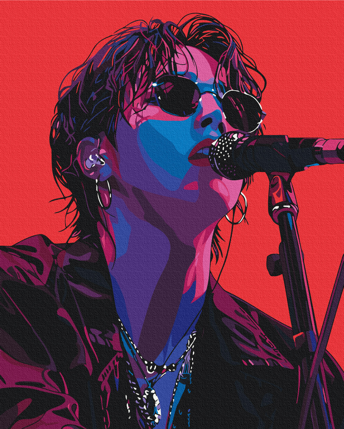 Картина за номерами 40×50 см K-pop айдол