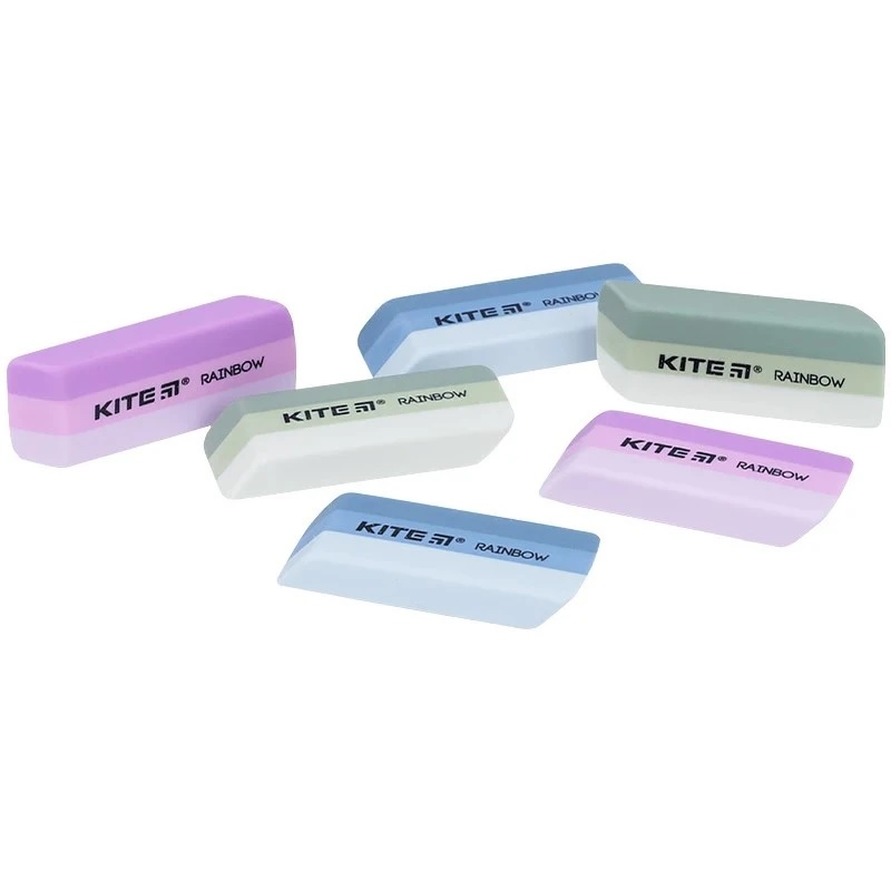 Ластик Kite Rainbow, ассорти