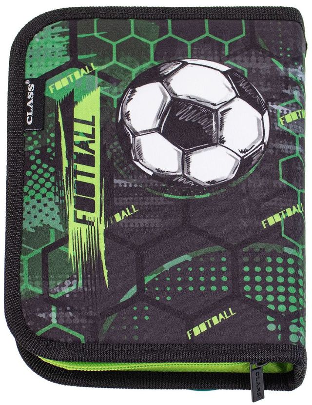 Пенал твердий Class 2 відв. Football (26208C)