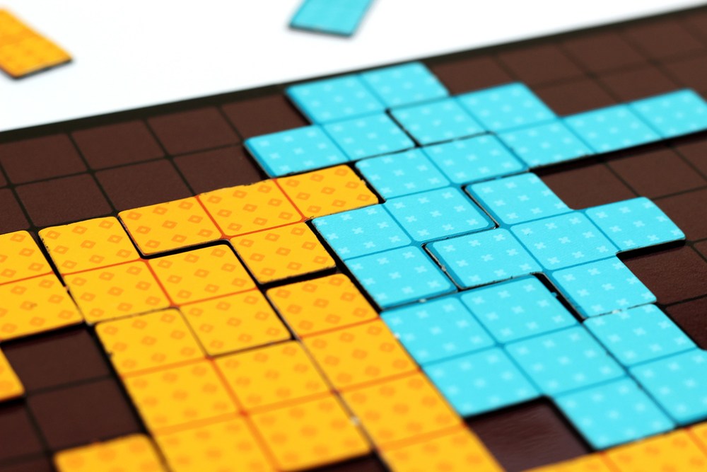 Игра настольная магнитная Тетрис-батл