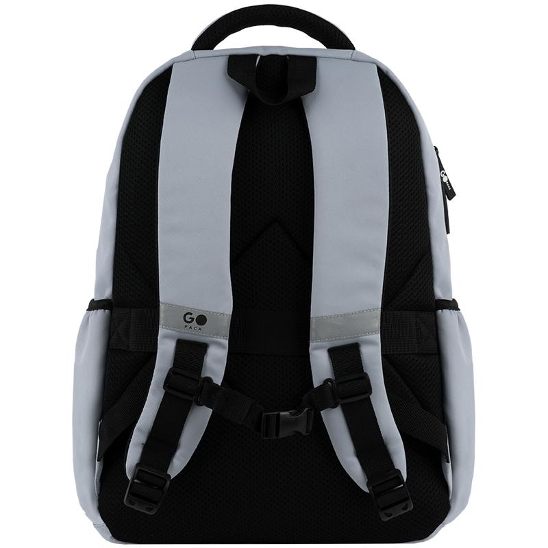 Рюкзак молодежный GoPack 184 серый (GO26-184L-2)