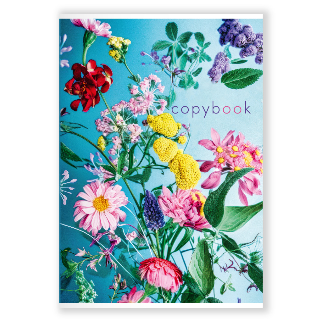 Зошит А4 48 арк скоба клітинка 414 Квіти 1