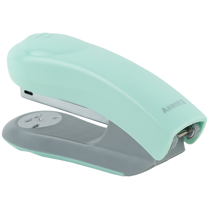 Степлер 20 л Axent Welle-2 Pastelin №24/6, м'ятний