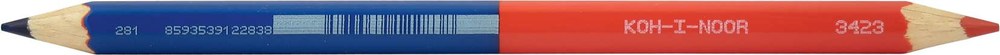 Олівець Koh-i-noor синьо-червоний