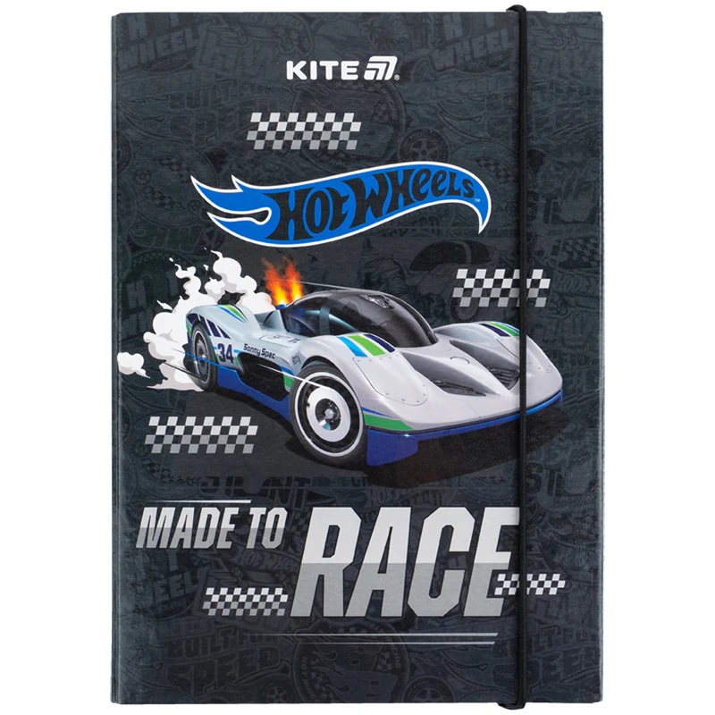 Папка для зошитів на гумці В5 лам. картон Kite, HW-1