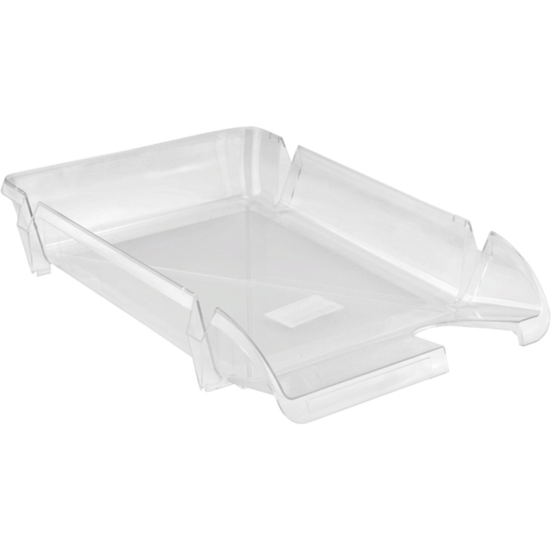 Лоток горизонтальный пластик Delta прозрачный