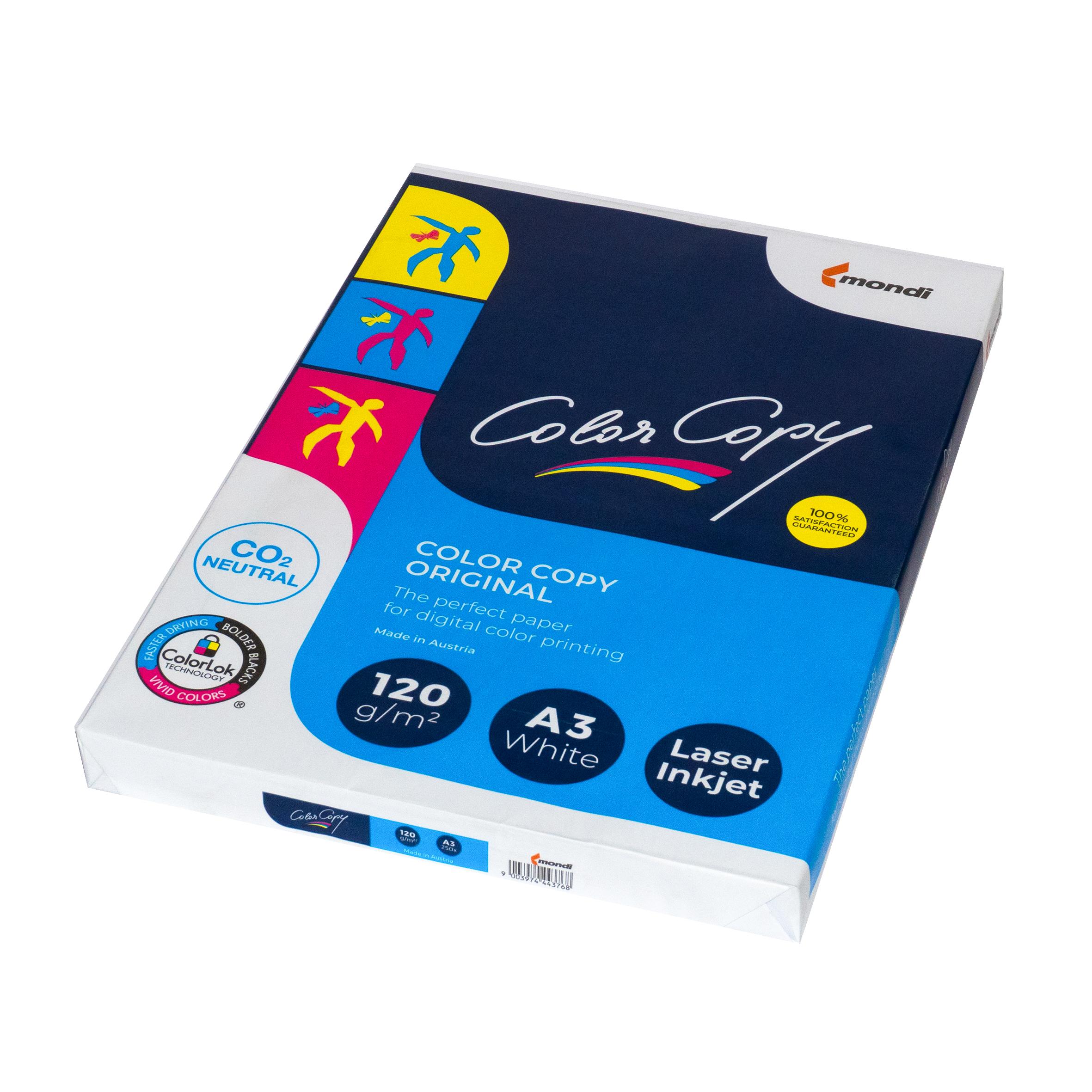 Папір для лазерного та струменевого друку А3 Color Copy 120 г/м2 250 арк