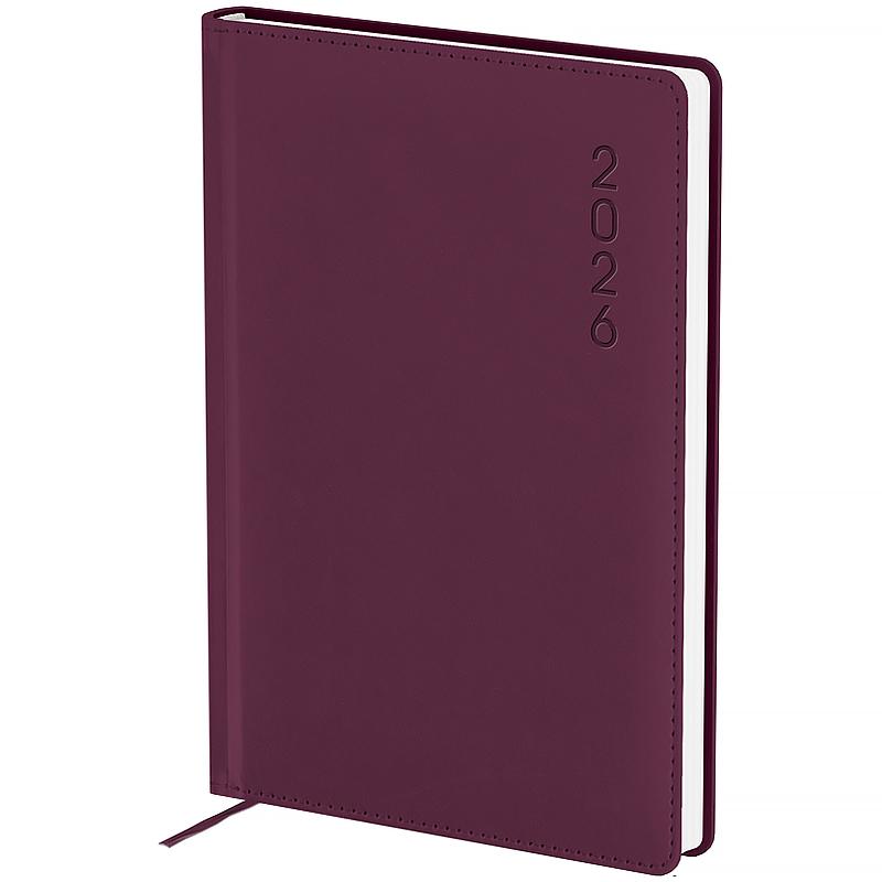 Щоденник дат. Classic Palermo 145*210 сливовий