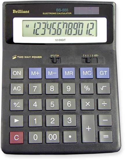 Калькулятор Brilliant BS-555 12 разр.