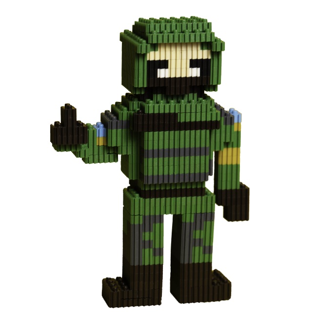 Конструктор піксельний Захисник