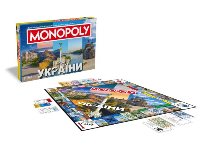 Гра настільна Монополія Дива України