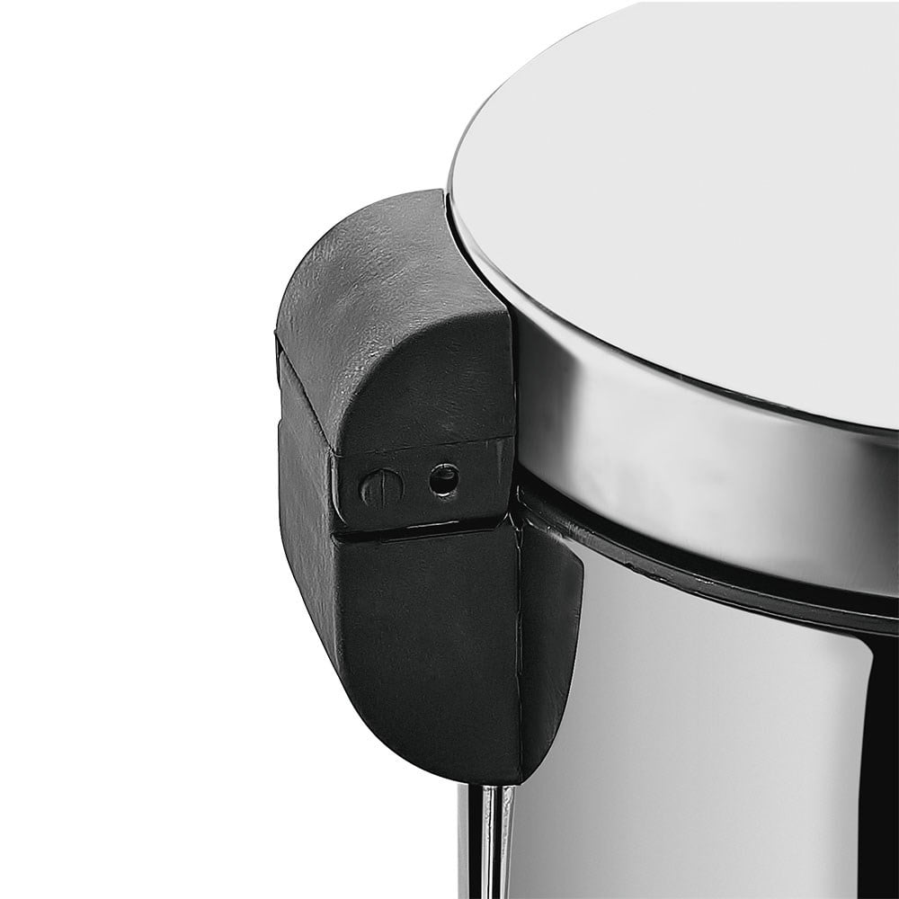 Емкость Rulopak для мусора 12л, металлическая, сатин., 24,5*24,5*37см.