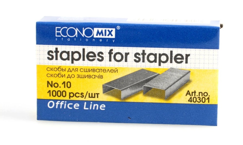 Скоби Economix №10/5 1000 шт
