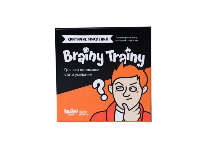 Гра настільна Brainy Trainy Критичне мислення