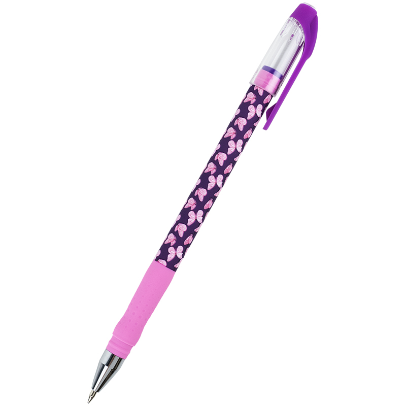 Ручка кулькова Axent Butterly 0,5 синя