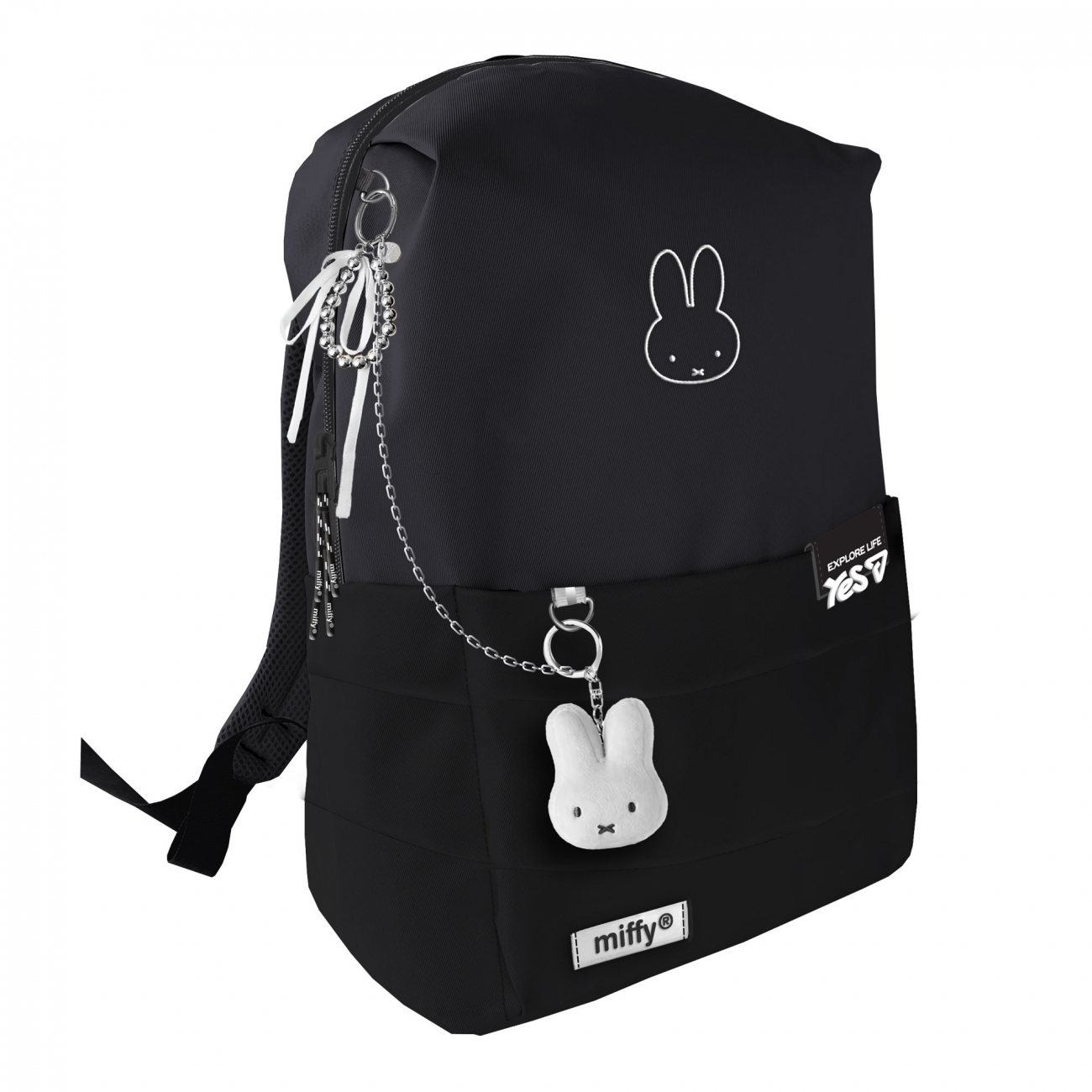 Рюкзак шкільний Yes T-105M Miffy Black&White (550314)