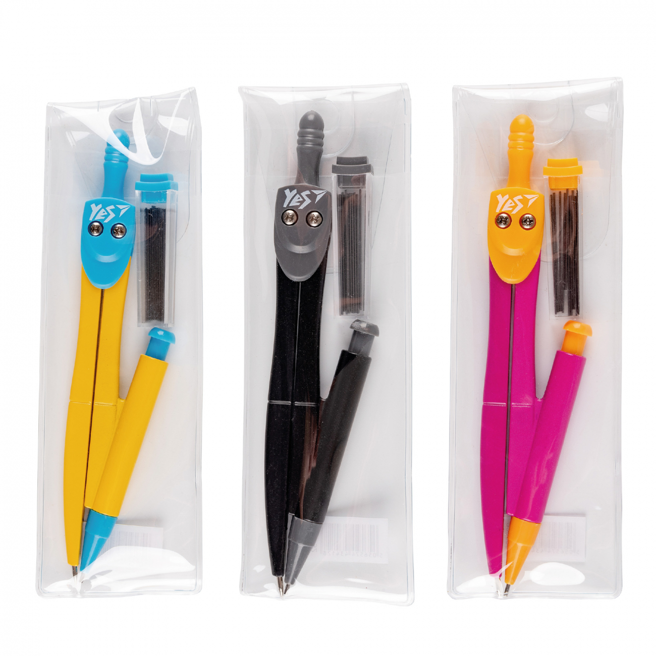 Циркуль под карандаш Yes ПВХ чехол + грифель