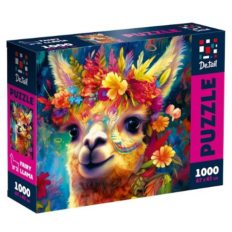 Пазлы 1000 элементов Волшебная лама