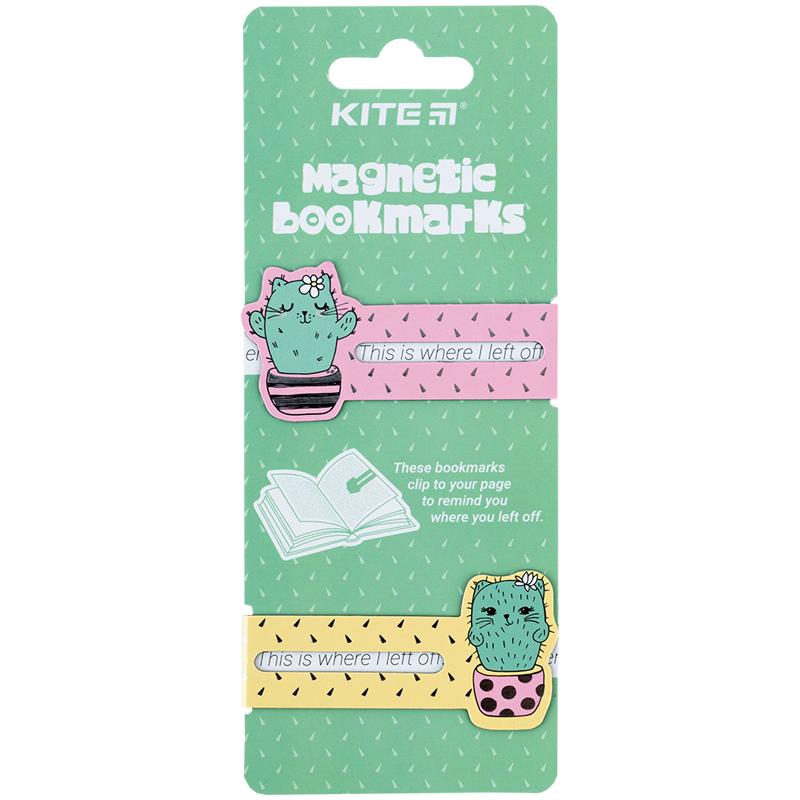 Закладки магнітні Cactus 2 шт