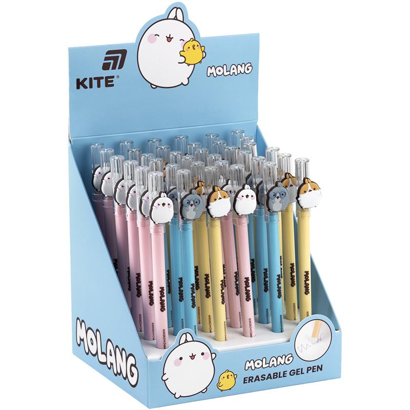 Ручка гелевая пиши-стирай Kite ML 0,5 синяя