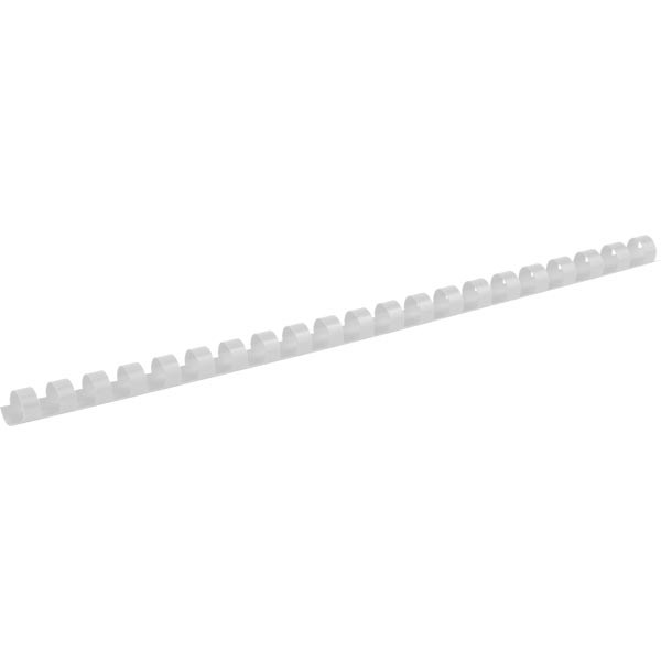 Пружина пластик Axent d12 мм белая 100 шт