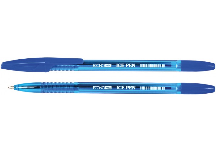 Ручка кулькова Economix Ice pen 0,5 синя