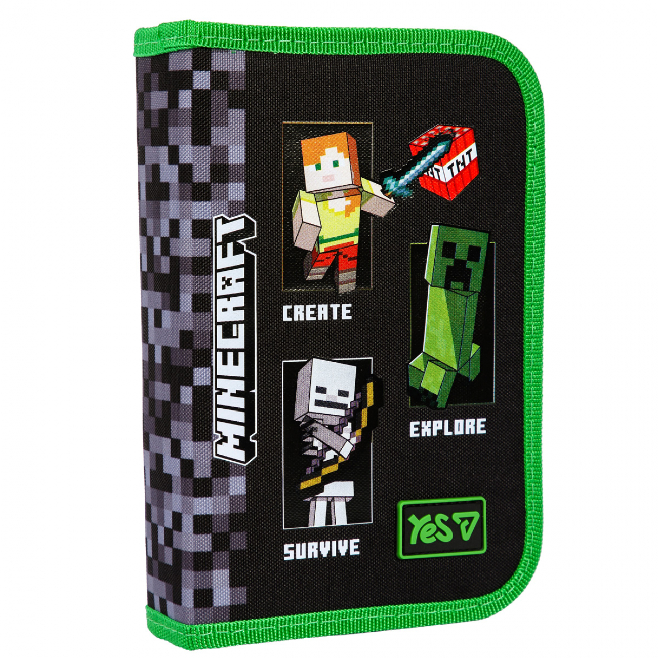 Пенал твердий Yes HP-03 1 відв. Minecraft Reality (533733)