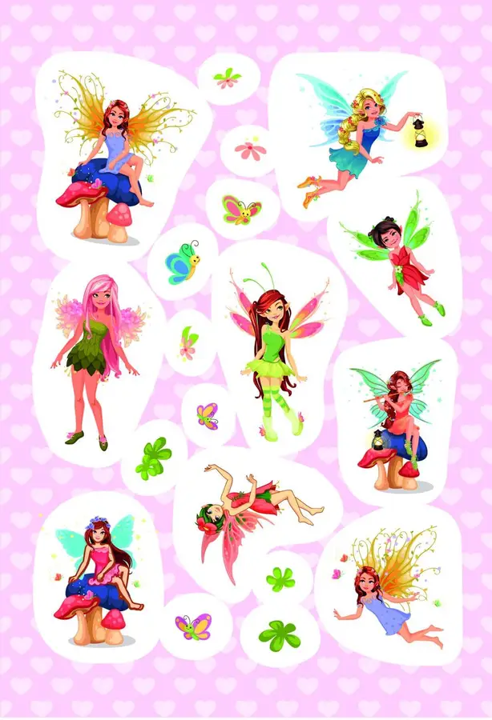 Наклейки 14,5х21 см Эльф