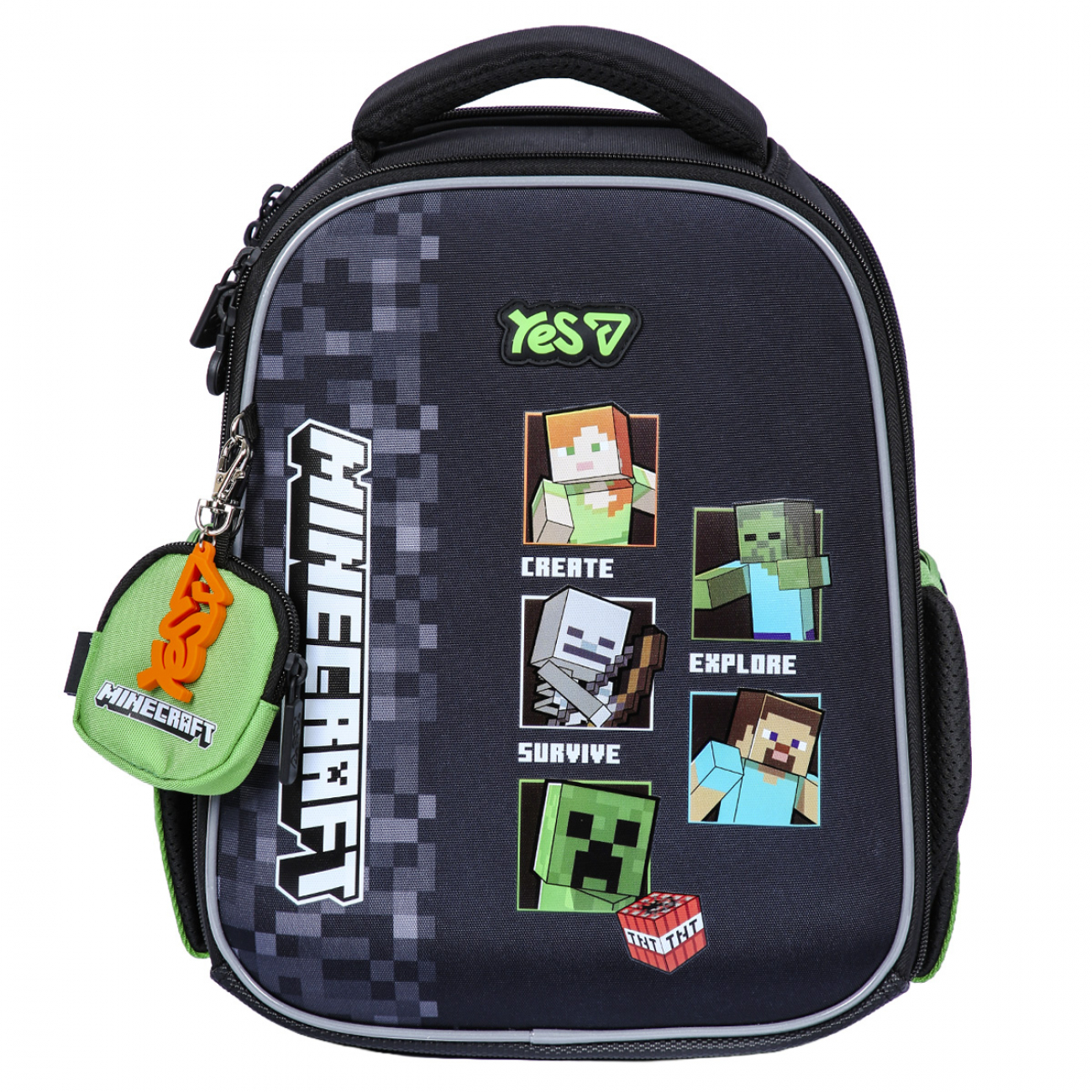 Рюкзак каркасний Yes H-100S Minecraft Reality (550223)