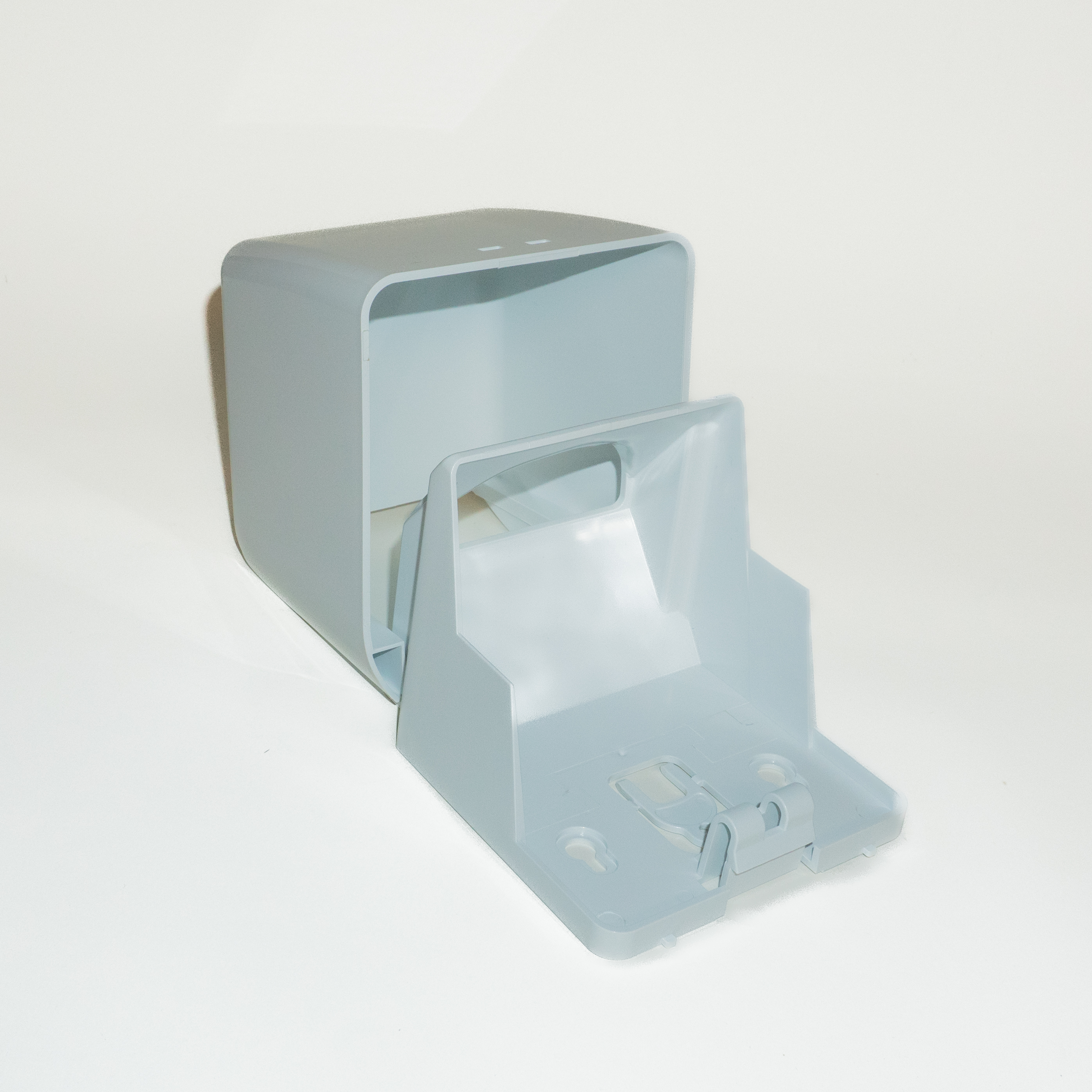 Диспенсер Rulopak для туалетного паперу в пачках, пластиковий, білий, 14*12,6*28см.