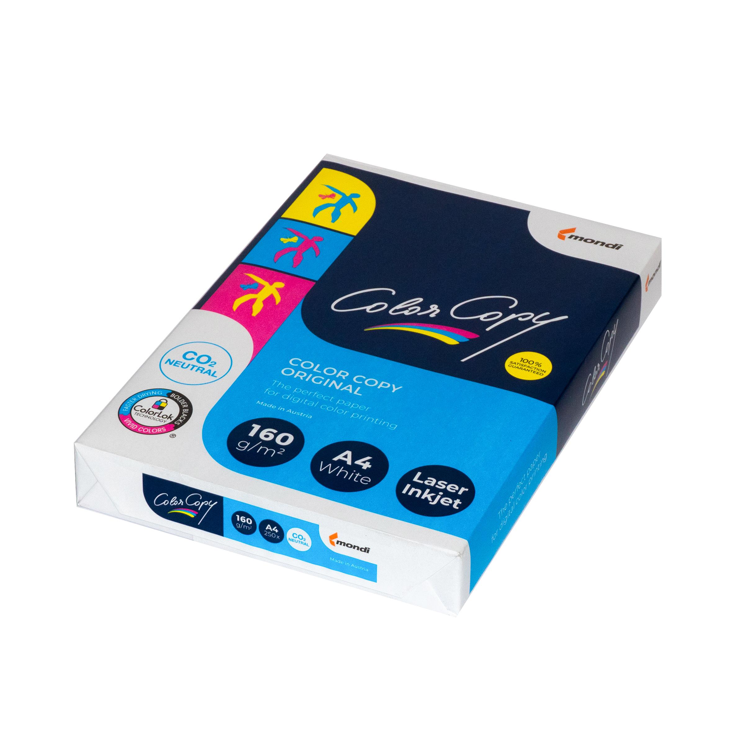 Папір для лазерного та струменевого друку А4 Color Copy 160 г/м2 250 арк