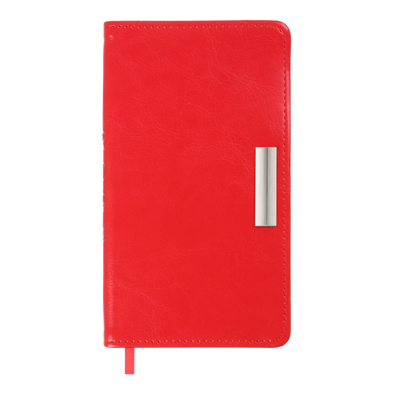 Щотижневик датований кишеньковий 85*153 Salerno червоний