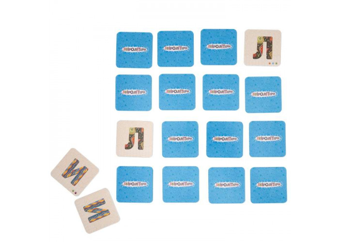 Гра настільна Звіролітери