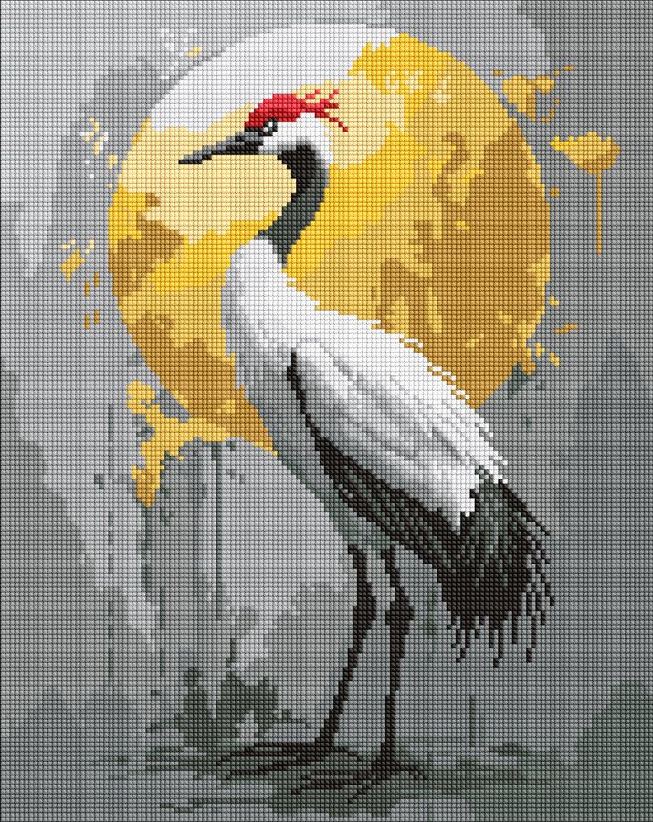 Алмазная мозаика 40х50 см Золотая экзотика