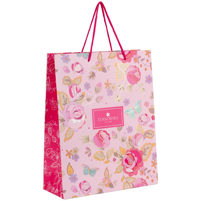 Паперовий подарунковий пакет, 26х32см, TR, Morning Dew 2