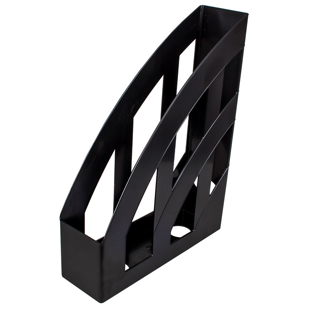 Лоток вертикальний пластик КІП ЛВ-01 чорний