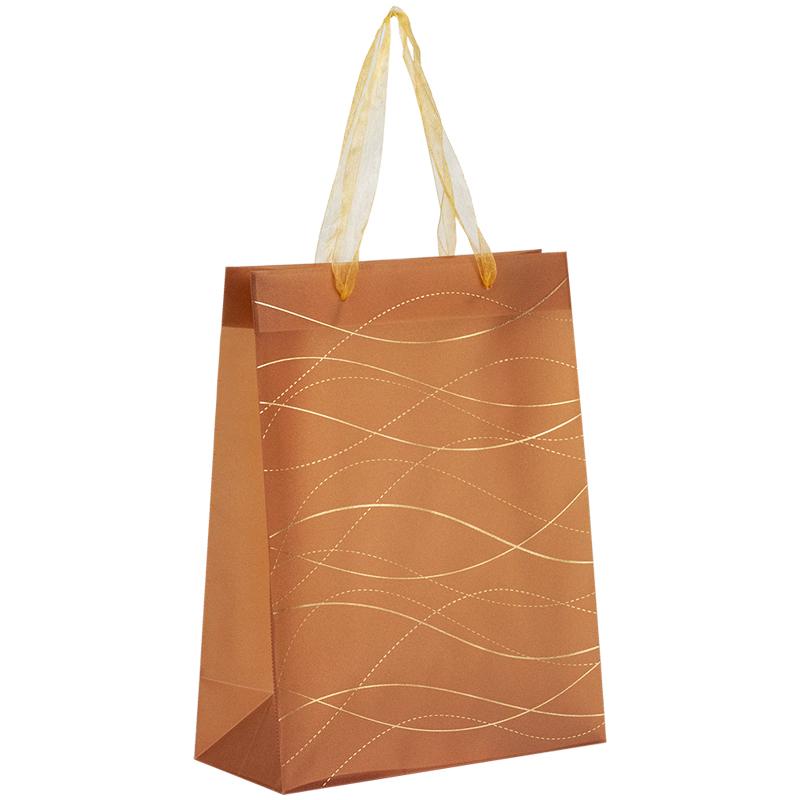 Пакет пластиковий подарочный 25х19см, Waves-1