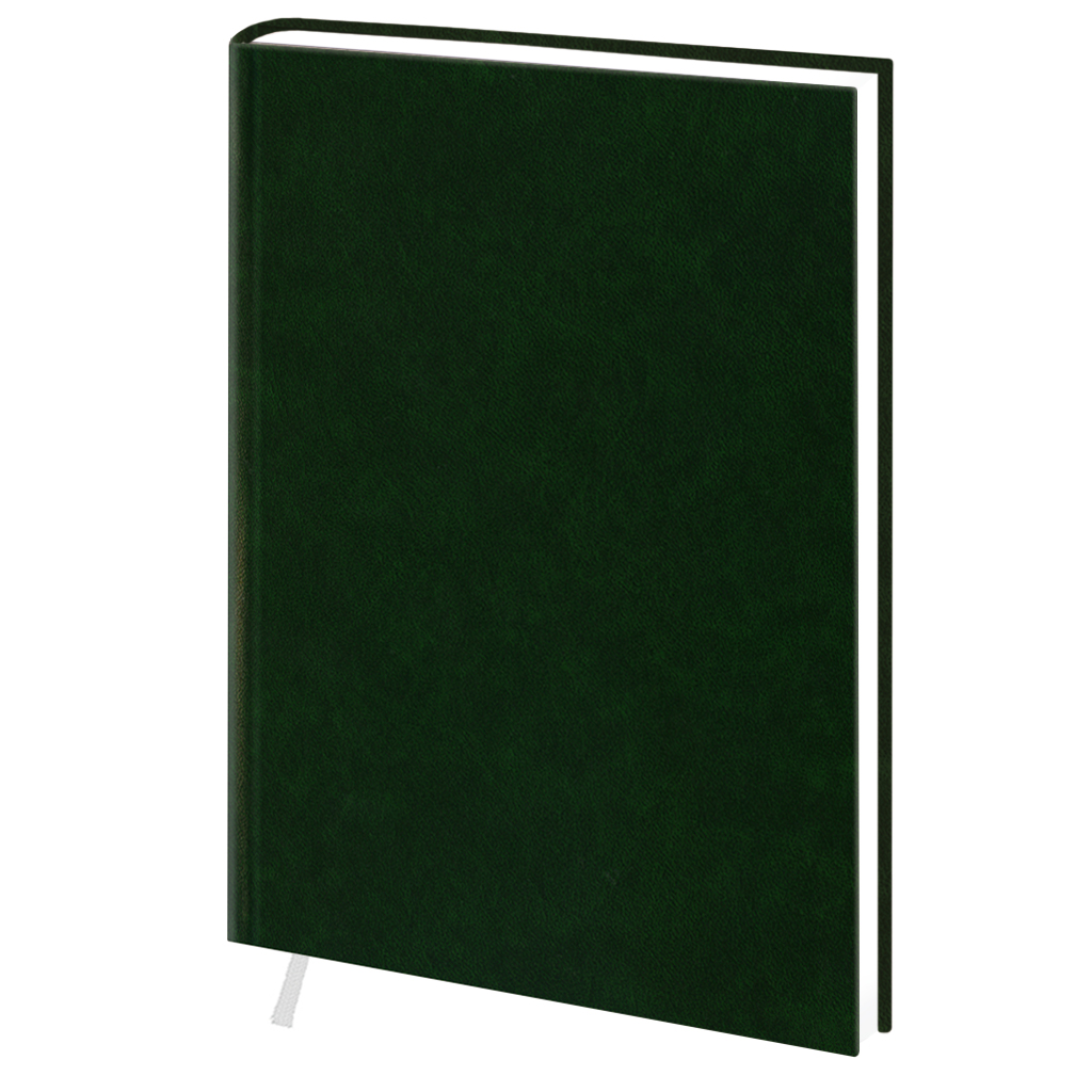 Ежедневник недат. А5 баладек клетка зеленый