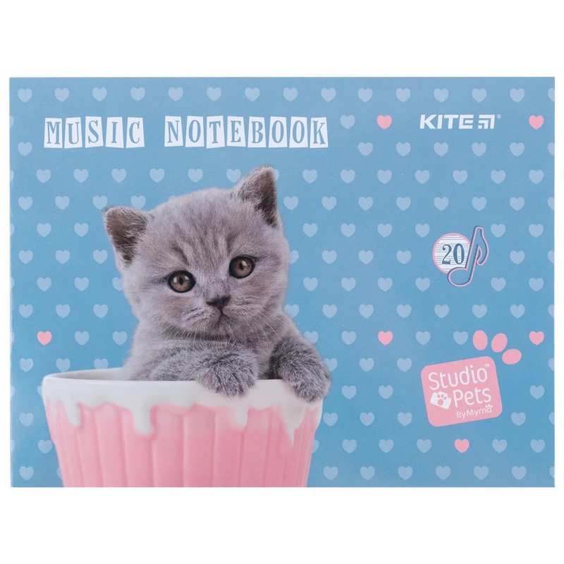 Зошит для нот А5 20 арк SP