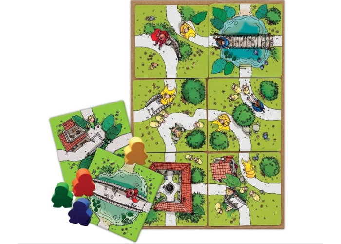 Игра настольная Каркасон для детей