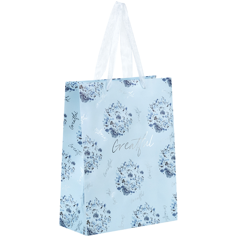 Пакет пластиковий подарочный 32х27см, Flower Symphony-2